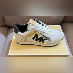 Michael kors Maddy two tone logo trainer sneakers